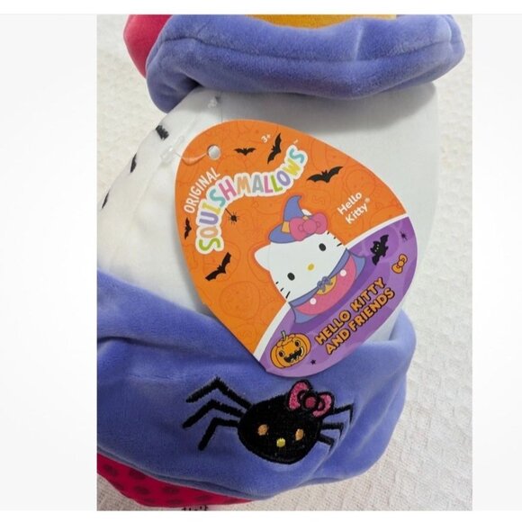 HELLO KITTY Squishmallows 8" Halloween Hello Kitty Witch. New With Tags. - Picture 4 of 6